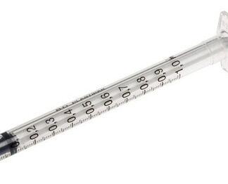 Jeringa 1ml sin aguja