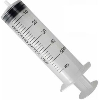 Jeringa 60 ml sin aguja