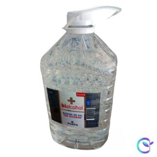 Alcohol en gel medicinal con glicerina x 5lts