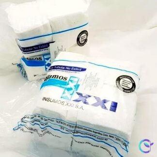 Gasa en trozo 5x5 x 500gr